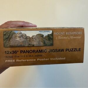 Mount Rushmore National Monument panoramic  Puzzle 500 piece new sealed in box
